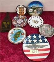 N - LOT OF COLLECTIBLE PLATES (F25)