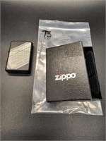 ZIPPO LIGHTER WITH THE ZIPPO GUARANTEE ON FRONT