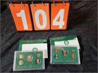 1996 & 1997 UNITED STATES PROOF SETS