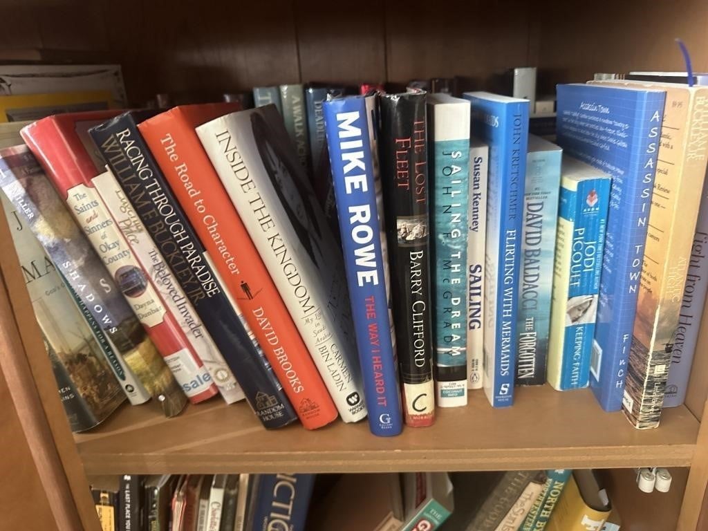 2 Shelves of Misc Books