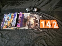 GAME INFORMER MAGAZINES & SONY FOOT CONTROLLER