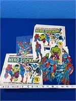 Marvel Action Figure Stickers & Posters