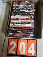 22 VARIOUS DVD MOVIES