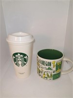 New Starbucks Cup & Oregon Cup