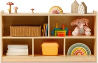Shelf 5-Section Wooden Storage Cabinet
