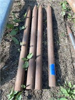 (4) 44"L x 2 5/8" W Shop Made Spears for Hay Forks