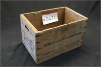 Western 12 Ga Wood Ammo Box