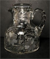 Water Pitcher & Glass