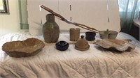 Large lot of pottery vessels