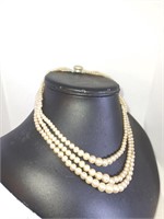 Vintage 3 Strand Pearls