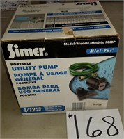 Simer Utility Pump