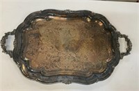 LARGE Silver Plate Platter
