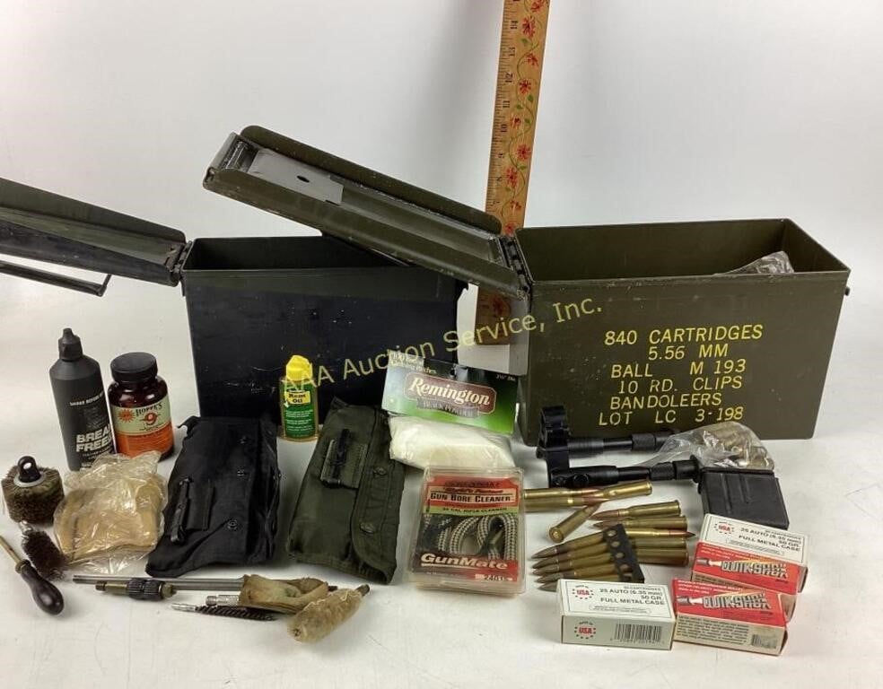 Army 840 Cartridges gun cleaning kits