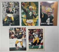 5 Brett Favre Sports Cards