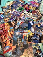 Large Lot of Mixed Comic Books Battlestar Avengers