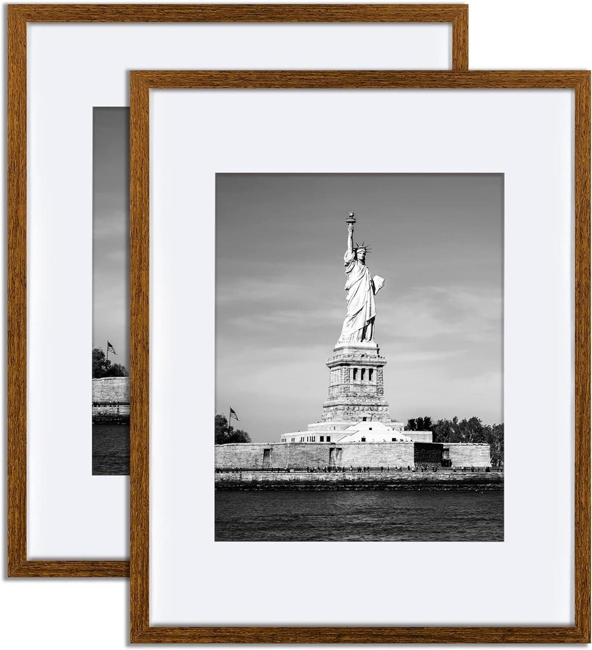 16x20 Picture Frame  Poster Display  2 Pack  Brown