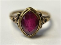 Vintage 14K Ruby Ring