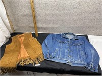 The Tannery Fridge Vest & Lee Jacket