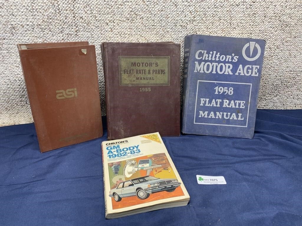 Flat Rate Motor Manuals & More