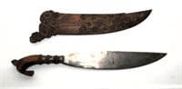 Antique Wood Handel Blade in