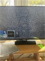32" LED Samsung TV - Not Tested & Stand