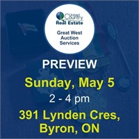 Preview Sunday, May 5, 2024, 2-4 pm at 391 Lynden