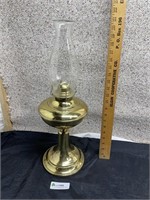 Gold Colored Kerosene Lamp