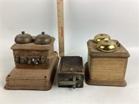 Telephone ringer boxes (2), Ford Model T buzz box