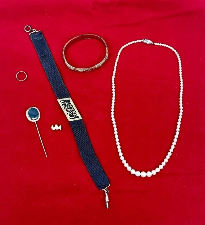 Costume Jewelry, Baby ring, Victorian Bracelet, et