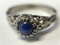 10K Star Sapphire Ring