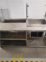 2 WELL ELECTRIC COLD STATION / ICE BAR / COOLER