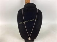 Sterling Catholic necklace 20 grams