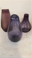 Purple  Vases