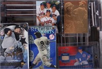 ~120 COLLECTIBLE BASEBALL CARDS & GAME-USED ITEMS