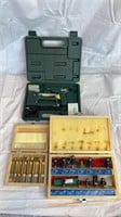 MASTERCRAFT MISCELLANEOUS BITS IN WOODEN BOXES