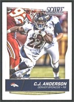 C.J. Anderson Denver Broncos