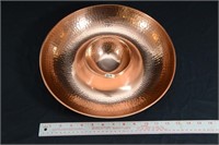 COPPER CHIPS AND DIPS BOWL