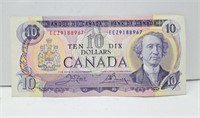 1971 Canada $10 Bill