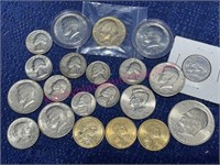 Modern coins lot ($10 face value) clad non silver