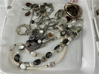 28 Pieces of Sterling Silver Jewelry