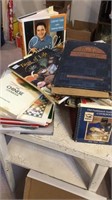 Box of Cookbooks