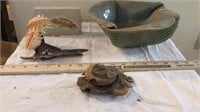 Fossils, Pottery Bowl
