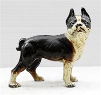 Antique Style Cast Iron Boston Terrier Coin Bank