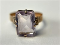 10K Victorian Amethyst Ring