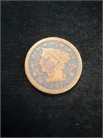 1847 Braided Hair Liberty Head Large Cent