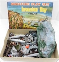 Marx Miniature Invasion Day Playset
