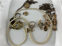 16 Pcs. Victorian Style Jewelry- Gold Filled,