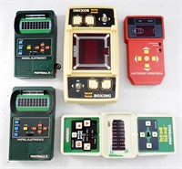 (5) VINTAGE ELECTRONIC HAND HELD GAMES