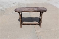 Antique Hall Table Spindle Legs