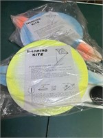 2-spinning kites unopened